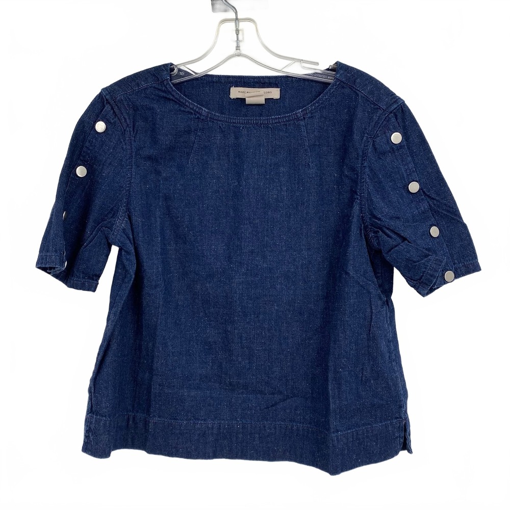 Marc By Marc Jacobs Blue Short Sleeve Tee | Womens S